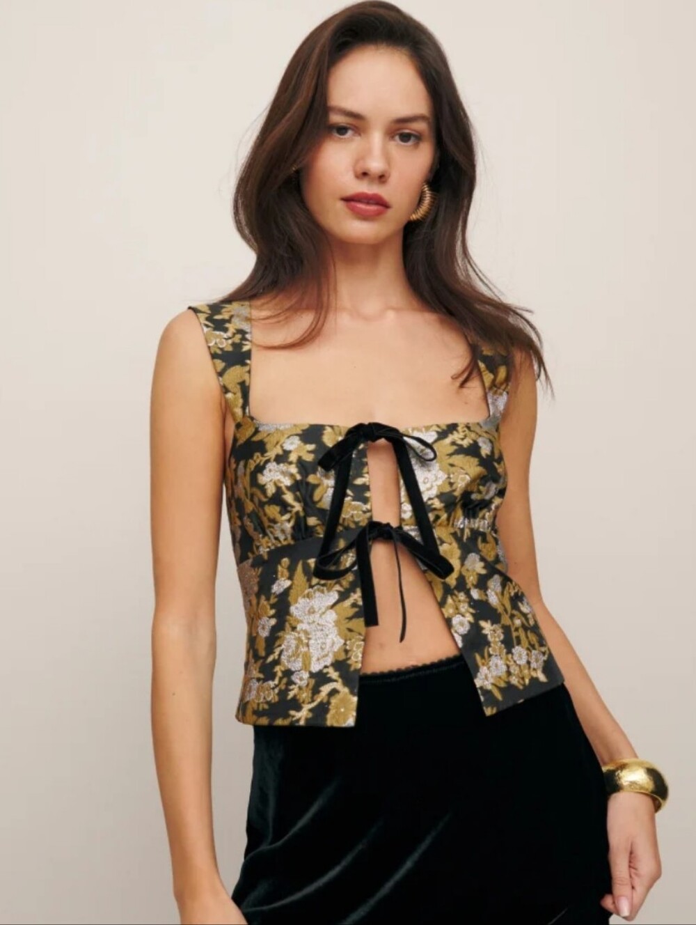 REFORMATION AZALEA TOP